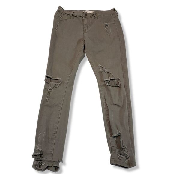 Cello Denim - Cello Jeans Size 5 Skinny Distressed Destroyed Stretch Denim Pants Women's Jeans